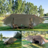 Ultraleicht Tarp 4x4 Wasserdicht Zeltplane Wasserdicht mit ösen Multifunktionales Schutz Sonnensegel für Hängematte,Wandern P