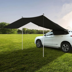 Auto Vorzelt Heckklappe 300 * 200cm,Kamanan Wasserabweisendes Sonnensegel,wasserdichte Auto-Campingzelt,Auto-Vordach,Heckklap