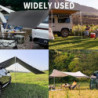 Auto Vorzelt Heckklappe 300 * 200cm,Kamanan Wasserabweisendes Sonnensegel,wasserdichte Auto-Campingzelt,Auto-Vordach,Heckklap
