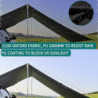 Auto Vorzelt Heckklappe 300 * 200cm,Kamanan Wasserabweisendes Sonnensegel,wasserdichte Auto-Campingzelt,Auto-Vordach,Heckklap