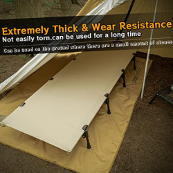 HIKEMAN wasserdichte Zeltunterlage Campingzelt Plane - Mehrzweck Zeltplane Camping Zelt Tarp,Picknickdecke für Camping,Pickni