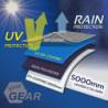 your GEAR Caravan Tarp Teramo - 3 Größen - 250, 300, 400 cm Breite, Tiefe 240 cm - UPF 50+ Sonnendach für Wohnwagen Wohnmobil