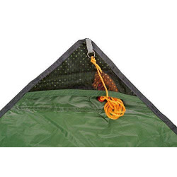 AMAZONAS Ultra-Light Traveller Tarp XXL Wetterschutz wasserdicht 400 x 300 cm 980g Packmaß 30,5 x 12cm in Grün