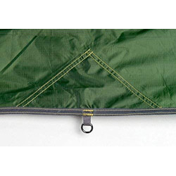 AMAZONAS Ultra-Light Traveller Tarp XXL Wetterschutz wasserdicht 400 x 300 cm 980g Packmaß 30,5 x 12cm in Grün