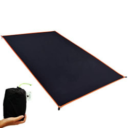 GEERTOP Schutzplane Zeltplanen Zeltunterlage Wasserdicht 3 Personen - 210 x 180 cm  300g  - 20D Ultraleichte wasserdichte Für