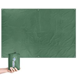 TRIWONDER wasserdichte Zeltunterlage Zeltplanen, Leichte Picknickdecke Campingdecke für Camping Wandern Strand Picknick  Grün