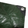 HanjetHJ Grün 140g Stoff Tarps Wasserdicht Mehrzweck Zeltteppich Vorzeltteppich Vorzeltboden für Ourdoor Camping Schutzplane 