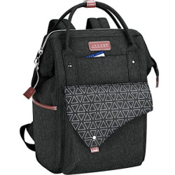 KROSER Rucksack Damen für Schule Laptop Rucksack 15,6 Zoll Schulrucksack Daypack wasserdichte für Universität/Reisen/Business