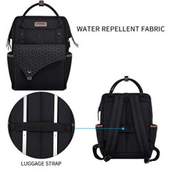 KROSER Rucksack Damen für Schule Laptop Rucksack 15,6 Zoll Schulrucksack Daypack wasserdichte für Universität/Reisen/Business