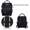 KROSER Rucksack Damen für Schule Laptop Rucksack 15,6 Zoll Schulrucksack Daypack wasserdichte für Universität/Reisen/Business