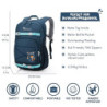 MOUNTAINTOP 15L Kinderrucksack Mädchen Rucksack Kinder Kindergartenrucksack Jungen Schulrucksack Mädchen Schultasche für Schu