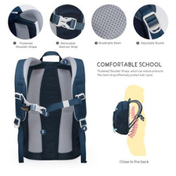 MOUNTAINTOP 15L Kinderrucksack Mädchen Rucksack Kinder Kindergartenrucksack Jungen Schulrucksack Mädchen Schultasche für Schu