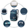 MOUNTAINTOP 15L Kinderrucksack Mädchen Rucksack Kinder Kindergartenrucksack Jungen Schulrucksack Mädchen Schultasche für Schu