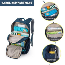 MOUNTAINTOP 15L Kinderrucksack Mädchen Rucksack Kinder Kindergartenrucksack Jungen Schulrucksack Mädchen Schultasche für Schu