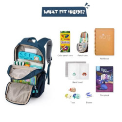 MOUNTAINTOP 15L Kinderrucksack Mädchen Rucksack Kinder Kindergartenrucksack Jungen Schulrucksack Mädchen Schultasche für Schu