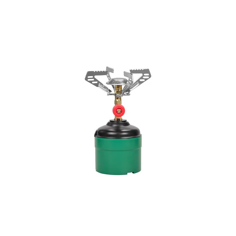 DOMINOX Campingkocher, Tragbarer Gaskocher Outdoor, camping gaskocher Einzelbrenner Geeignet für Outdoor-Aktivitäten, Camping DOMINOX Campingkocher, Tragbarer Gaskocher Outdoor, camping gaskocher Einzelbrenner Geeignet für Outdoor-Aktivitäten, Camping
