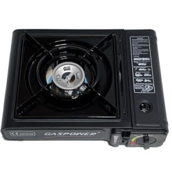 SOUK ONE Campingkocher Gaspower Campingkoffer 1-flammig stufenlos regelbar  Campingkocher 