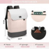 LOVEVOOK Rucksack Damen Elegant Daypack Wasserdichter Tagesrucksack mit Laptopfach 15,6 Zoll & Anti Diebstahl Tasche für Ausf