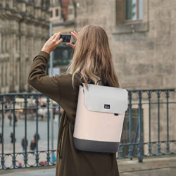LOVEVOOK Rucksack Damen Elegant Daypack Wasserdichter Tagesrucksack mit Laptopfach 15,6 Zoll & Anti Diebstahl Tasche für Ausf