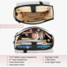 LOVEVOOK Rucksack Damen Elegant Daypack Wasserdichter Tagesrucksack mit Laptopfach 15,6 Zoll & Anti Diebstahl Tasche für Ausf