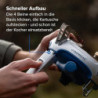 Campingaz Bivouac Gaskocher, Stabiler Campingkocher für Camping, Backpacking oder Festivals, Kompaktes Packmaß, Starke Leistu