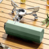 SYFUNLV Campingkocher,Tragbarer Gaskochfeld mit Tragetasche,klappbaren Kocher 27.5 * 10.5cm Gaskartuschen Kocher,2.6KW Gaskoc