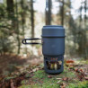 Esbit Spirituskochset - inkl. großem und kleinem Aluminium Topf - 985 ml & 470 ml - inkl. Spiritusbrenner - Camping Kocher