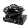 ACTIVA Meisen Gaskocher I Campingkocher inkl. Grilltopf & Tragekoffer I Premium Gasgrill klein - Leistungsstark & vielseitig 