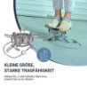 Bulin Campingkocher 6800W Faltbar,Gaskocher mit Piezozündung, Outdoor Kocher mit Adapter,Edelstahl Belastbarkeit 75KG für Hik