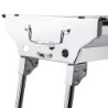 AGM Holzkohlegrill Camping Grill Holzkohle,Klappgrill Tragbarer Grill,Für Camping Garten Picknick Party, 73x 33x 71 cm, für 5
