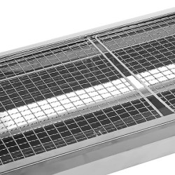 AGM Holzkohlegrill Camping Grill Holzkohle,Klappgrill Tragbarer Grill,Für Camping Garten Picknick Party, 73x 33x 71 cm, für 5