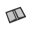 Amazon Basics Robuster, klappbarer Camping Grill, Mittelgroß, Schwarz