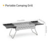 Camping Grill Holzkohle Klappbar Klappgrill Holzkohlegrill Outdoor-Grill - BBQ-Grill für Camping, Grillpartys, Picknicks, Auß
