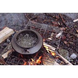 Bitty Big Q Campinggrill aus 316 Edelstahl, ultrakompakt, tragbar, leicht