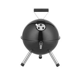 ACTIVA Kugelgrill Mallorca | Premium Camping Grill mit einstellbarer Luftzufuhr, hochwertigem Grillrost & Deckel | Holzkohle 