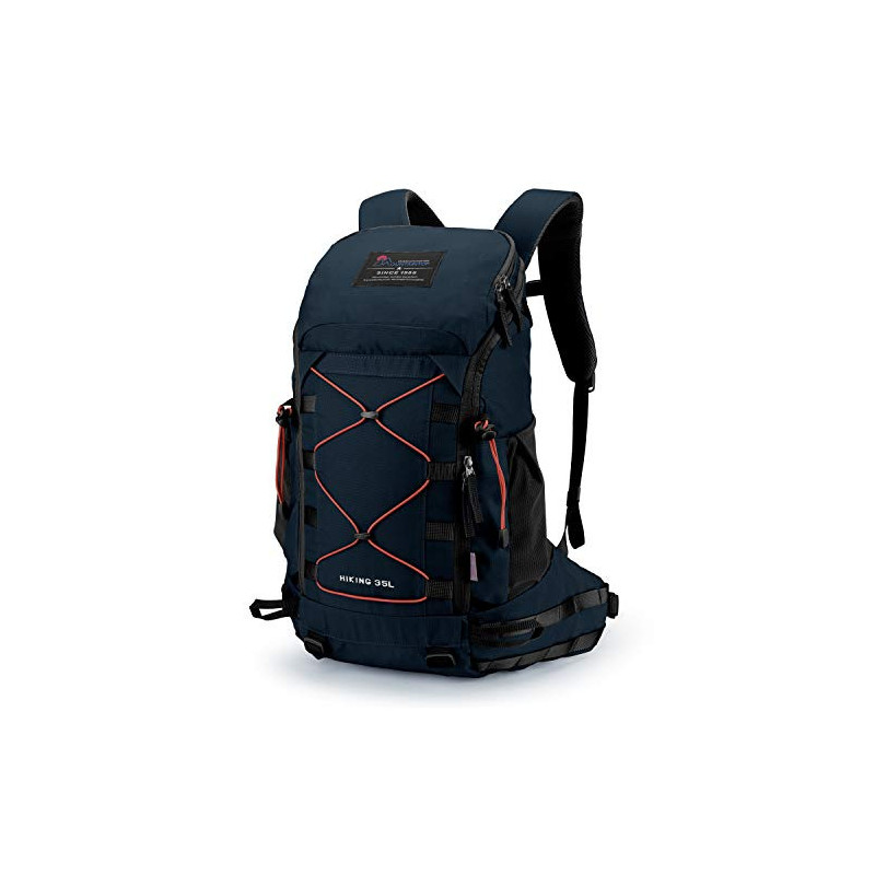 MOUNTAINTOP 35L Wanderrucksack Herren Damen Reiserucksack Trekkingrucksack Leicht Outdoor Camping Rucksäcke Tagesrucksack mit