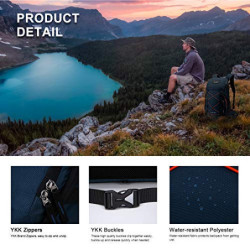 MOUNTAINTOP 35L Wanderrucksack Herren Damen Reiserucksack Trekkingrucksack Leicht Outdoor Camping Rucksäcke Tagesrucksack mit