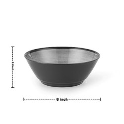 La Joventino 24 Stück Campinggeschirr Melamin Set für 8 Personen - Geschirrset Teller Set incl. Becher & Schüsseln - Camping,