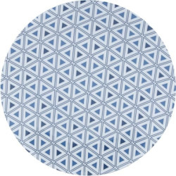 Bo-Camp Melamin Campinggeschirr Set Mix&Match Essgeschirr Teller Becher 16tlg blau