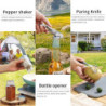 Berglander Camping-Essentials, Camping-Kochutensilien-Set, Campingzubehör-Ausrüstungs-Must-Haves, kommen mit Camping-Bestecks