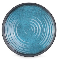 Camping Tafelgeschirr aus Melamin für 4 Personen 12-teilig | spülmaschinenfest | Picknick Geschirrset | Geschirr Campinggesch