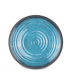 Camping Tafelgeschirr aus Melamin für 4 Personen 12-teilig | spülmaschinenfest | Picknick Geschirrset | Geschirr Campinggesch