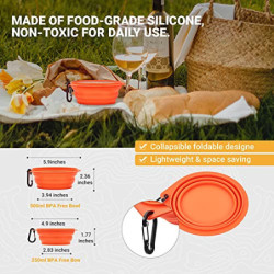 KingCamp Camping Geschirr Set 2-4 Personen I Camping Kochgeschirr aus Edelstahl I Camping Töpfe mit Faltbare Besteck I Ultral
