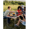 Oushome Camping Kochgeschirr,16Pcs Camping Geschirr Set 2 Personen, Tragbar Camping Kochset mit Camping Topf Pfanne Teekessel