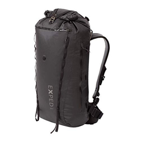 Exped Serac 35 Schwarz - Minimalistischer alpiner Ganzjahres Tourenrucksack, 35l, Größe 35l - L - Farbe Black