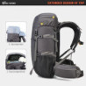 SKYSPER Wanderrucksack 35L Trekkingrucksack Herren und Damen Wandern Rucksack Wasserfest Camping Daypack für Reisen, Hiking O