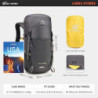 SKYSPER Wanderrucksack 35L Trekkingrucksack Herren und Damen Wandern Rucksack Wasserfest Camping Daypack für Reisen, Hiking O