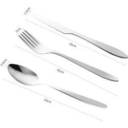 Outdoor Camping Besteck Set Edelstahl Geschirr für 1-2 Person Camping Geschirr Mess Kit Komplettes Geschirr Set 12 in 1 Flatw