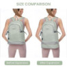 G4Free 35L Sportrucksack & Großer Reiserucksack mit Schuhfach und Nasstasche für Damen Herren Laptop-Rucksack für Fitness Pen