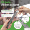 BUNDESWEHR EDELSTAHL BESTECK CAMPINGBESTECK 4-TEILIG CAMPING BESTECKSET ALS ESSBESTECK FESTIVAL BESTECK OUTDOOR BESTECK